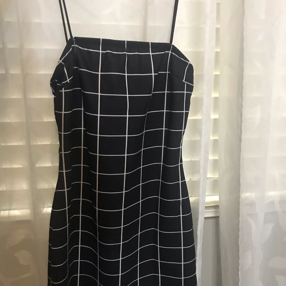 Shein checkered dress